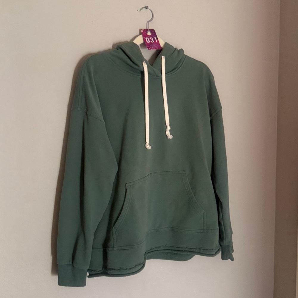 Green Hoodie Sweatshirt